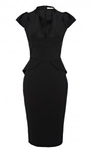 Black Peplum Dresses