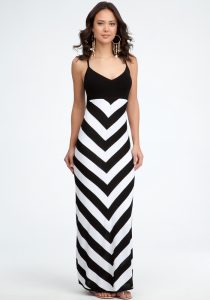 Black and White Chevron Dress Picture Collection | DressedUpGirl.com