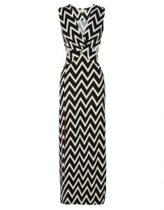 Chevron Print Maxi Dresses