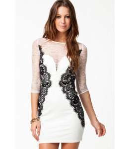 Lace Cocktail Dresses With Sleeves