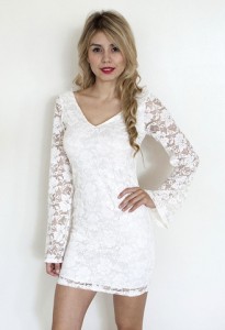 Lace Dress Long Sleeve