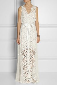 Lace White Maxi Dress