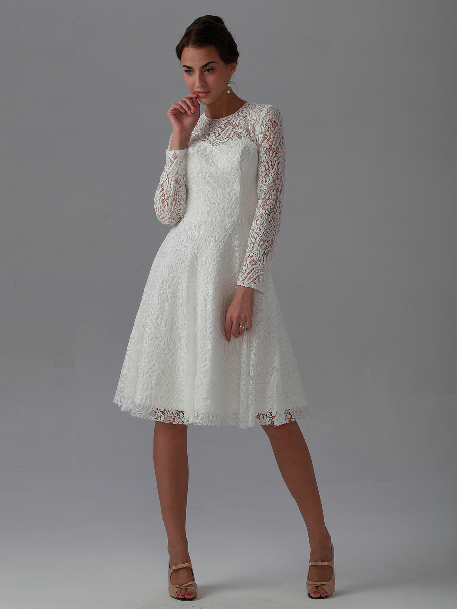 Long Sleeve Lace Dress | Dressed Up Girl