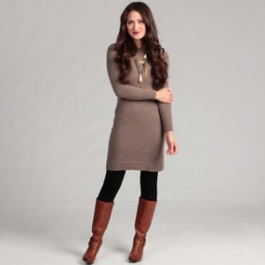 Long Sleeved Sweater Dress