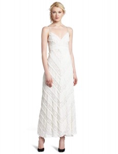 Long White Lace Maxi Dress