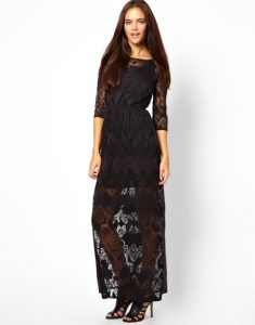 Maxi Dress With Lace