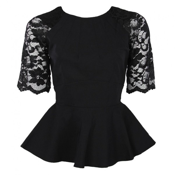 Lace Peplum Dress Picture Collection | DressedUpGirl.com