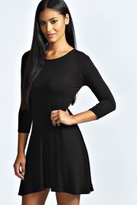 Skater Dress Black