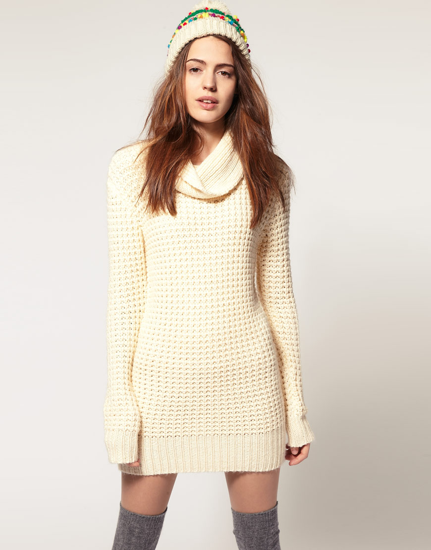 Cowl Neck Sweater Dress Picture Collection | Dressed Up Girl