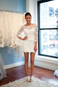 White Lace Dress With Sleeves