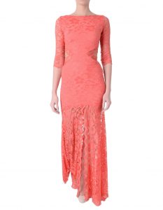 Coral Lace Dresses