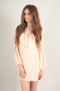 Long Sleeve Shift Dress