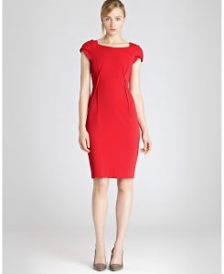 Red Sheath Dress