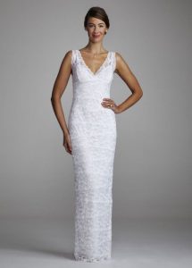 Sheath Style Wedding Dresses