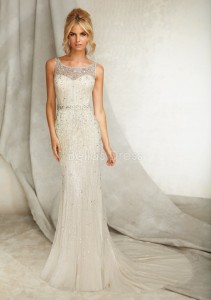 Sheath Wedding Dress