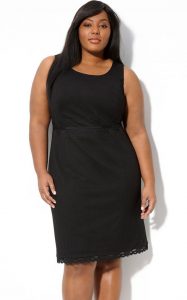 Black Sheath Dress Plus Size