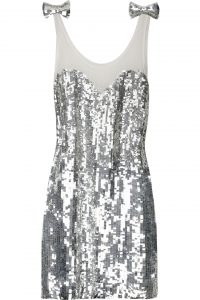 Sequin Silver Dress