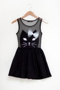 Black Cat Dress