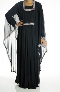 Black Kaftan Dress