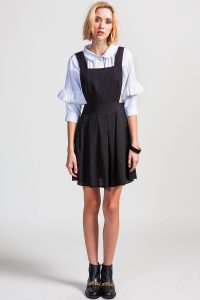 Black Pinafore Dress