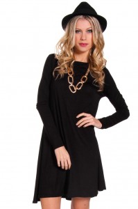 Black Swing Dress