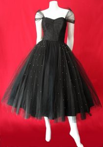 Black Tulle Dress