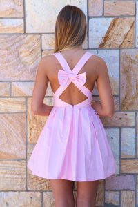 Bow Back Dress for Women