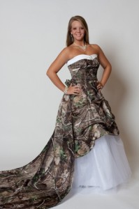 Camo Wedding Dress