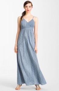 Chambray Maxi Dress