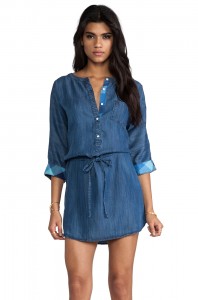 Chambray Shirt Dress