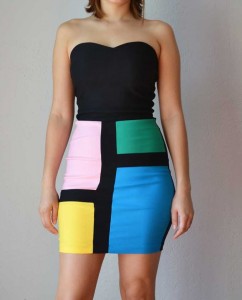 Color Block Dress