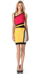 Color Block Sheath Dress