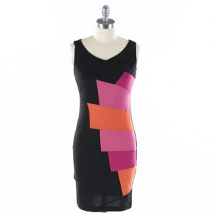 Color Blocking Dress