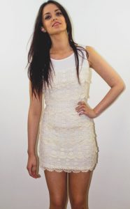 Crochet Mini Dress