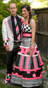 Duct Tape Dresses for Prom