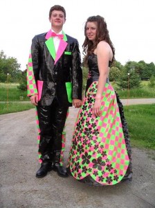 Duct Tape Prom Dress