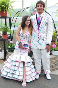 Duct Tape Prom Dresses