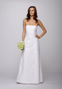 Eyelet Wedding Dress