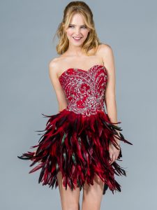 Feather Cocktail Dress