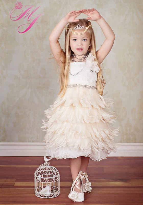 Feather Dress Picture Collection  DressedUpGirl.com