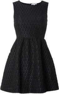 Fit and Flare Black Dress