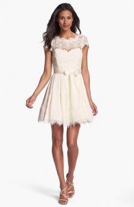Fit and Flare Lace Dress