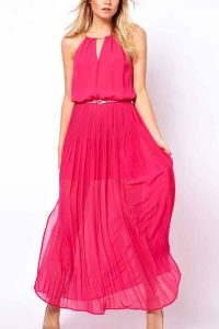 Fuschia Maxi Dress