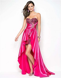 Fuschia Prom Dress