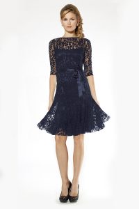 Lace Fit and Flare Cocktail Dress
