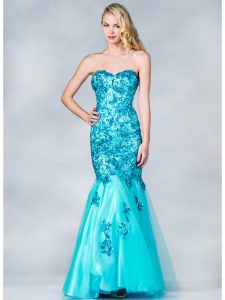 Long Sequin Prom Dress