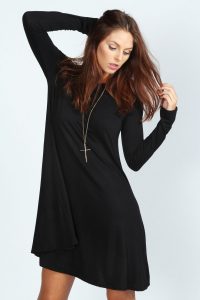 Long Sleeve Swing Dress