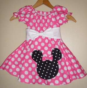 Pink Minnie Mouse Dress