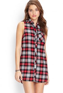 Plaid Dress Shirt