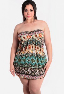 Plus Size Tube Dresses